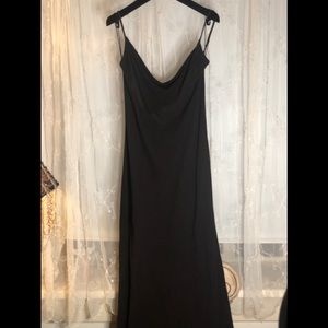 Vintage Calvin Klein Collection Aubergine Gown